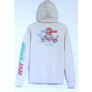 Space Jam A New Legacy Hoodie Child Sm Beige Stay Tuned Sweatshirt Long Sleeve